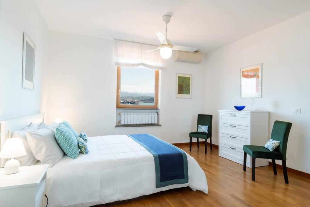 斯培西亚Piccapiana Sea View Attic Flat公寓 外观 照片